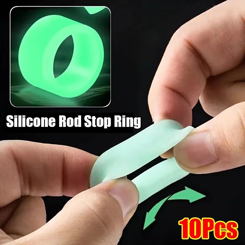 Vape Band Silicone - 10 قطعة دائم سيليكون الصيد رود