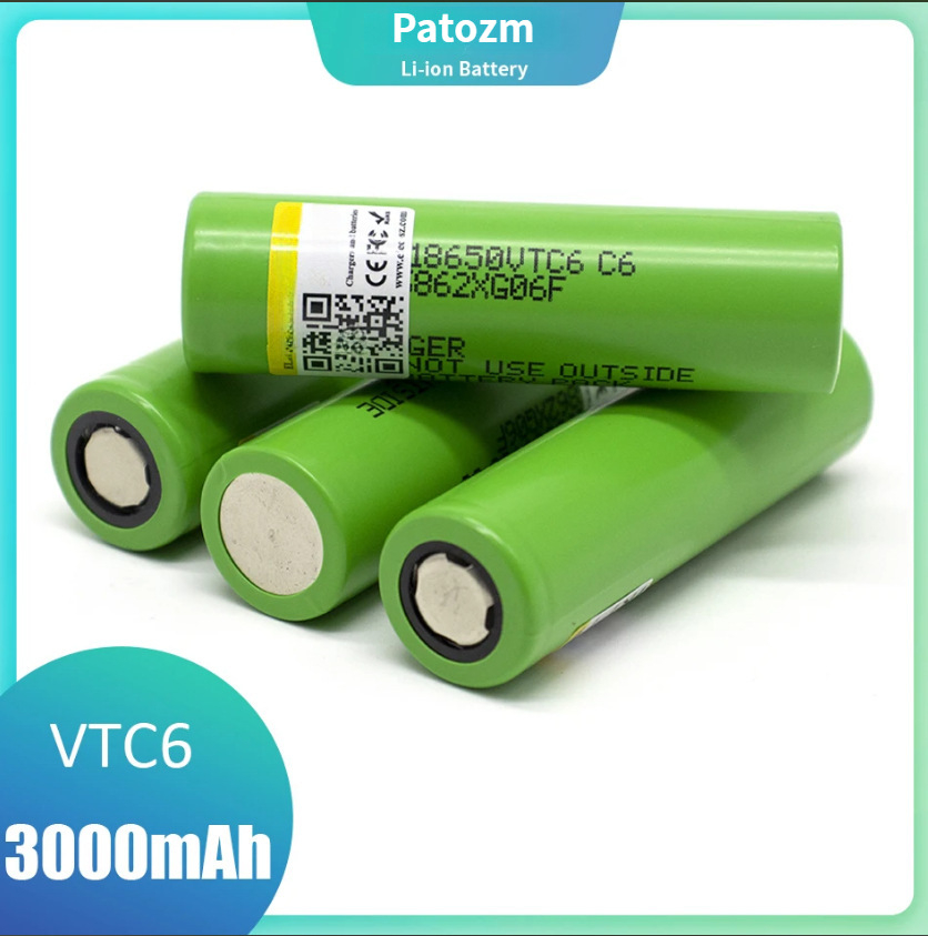 Vape Battery 18650 - بطارية VTC6 18650 الأحدث بسعة 3000