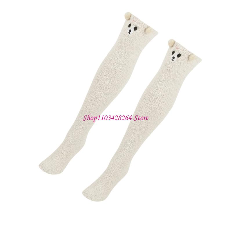 Cotton Wick Organic - الراحة الشتاء المنزل الدافئة جوارب طويلة