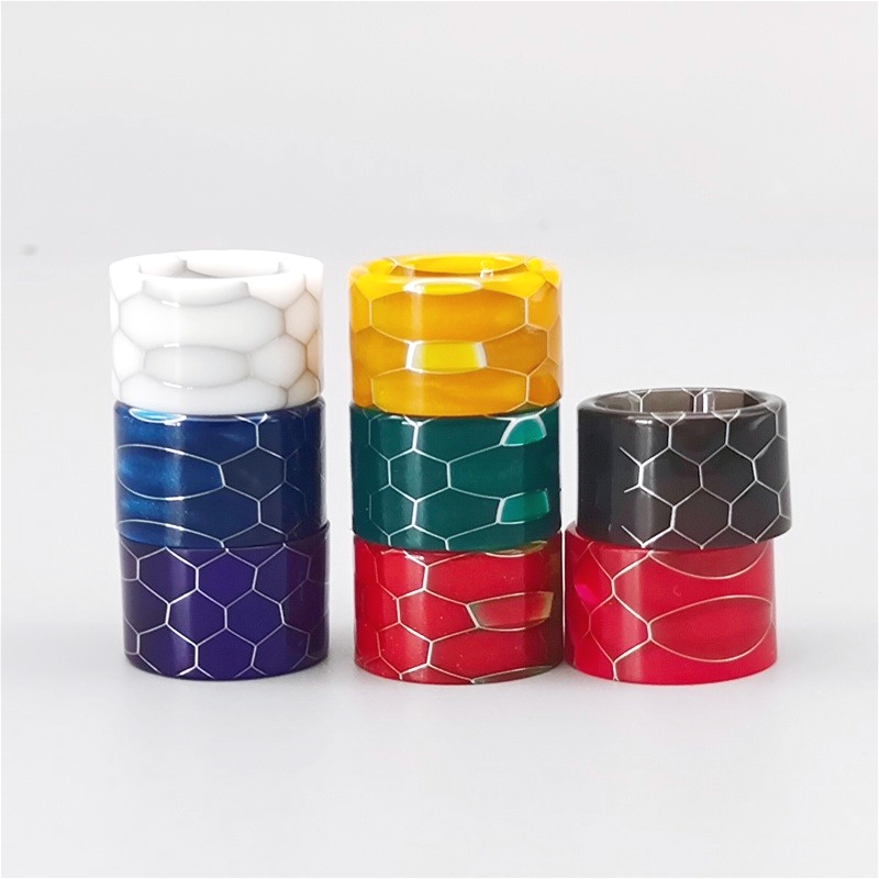 Drip Tip Resin - قطعة واحدة من فوهة التدخين المصنوعة
