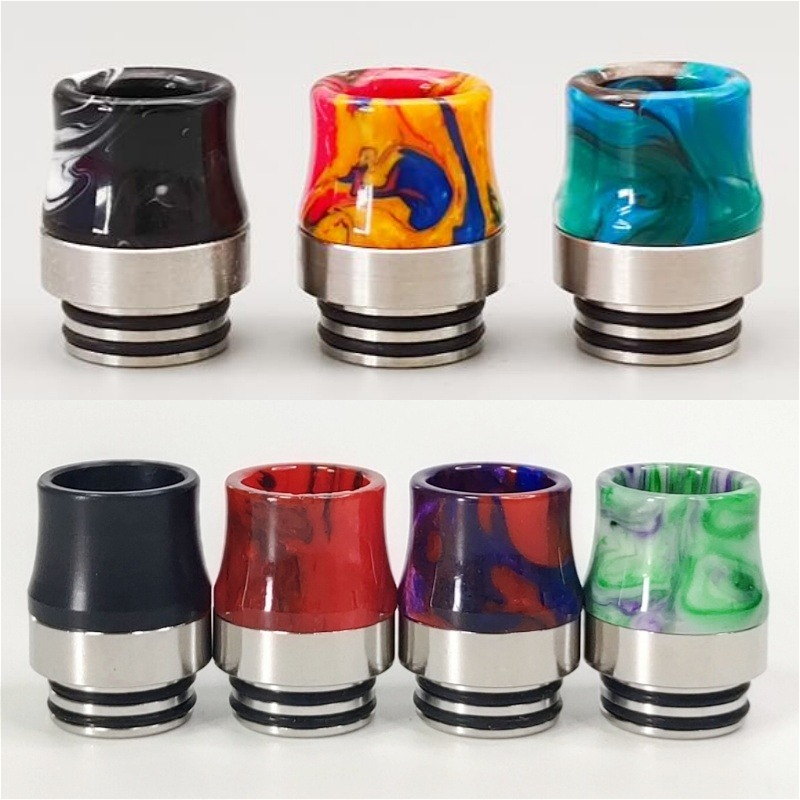 Drip Tip Resin - قطعة واحدة/قطعتان من فوهة التدخين 810