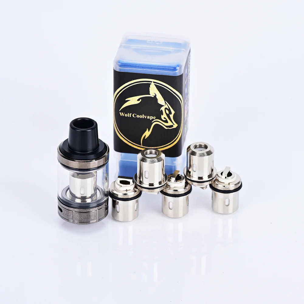 Vape Coil Replacement - Wolfcoolvape Vape Tank RBA البخاخة مع