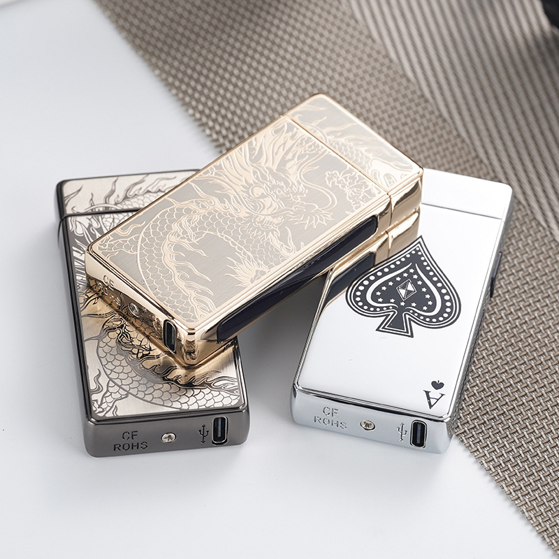 Accessories Experts Vape - ولاعة إلكترونية معدنية 2025 بشحن تايب