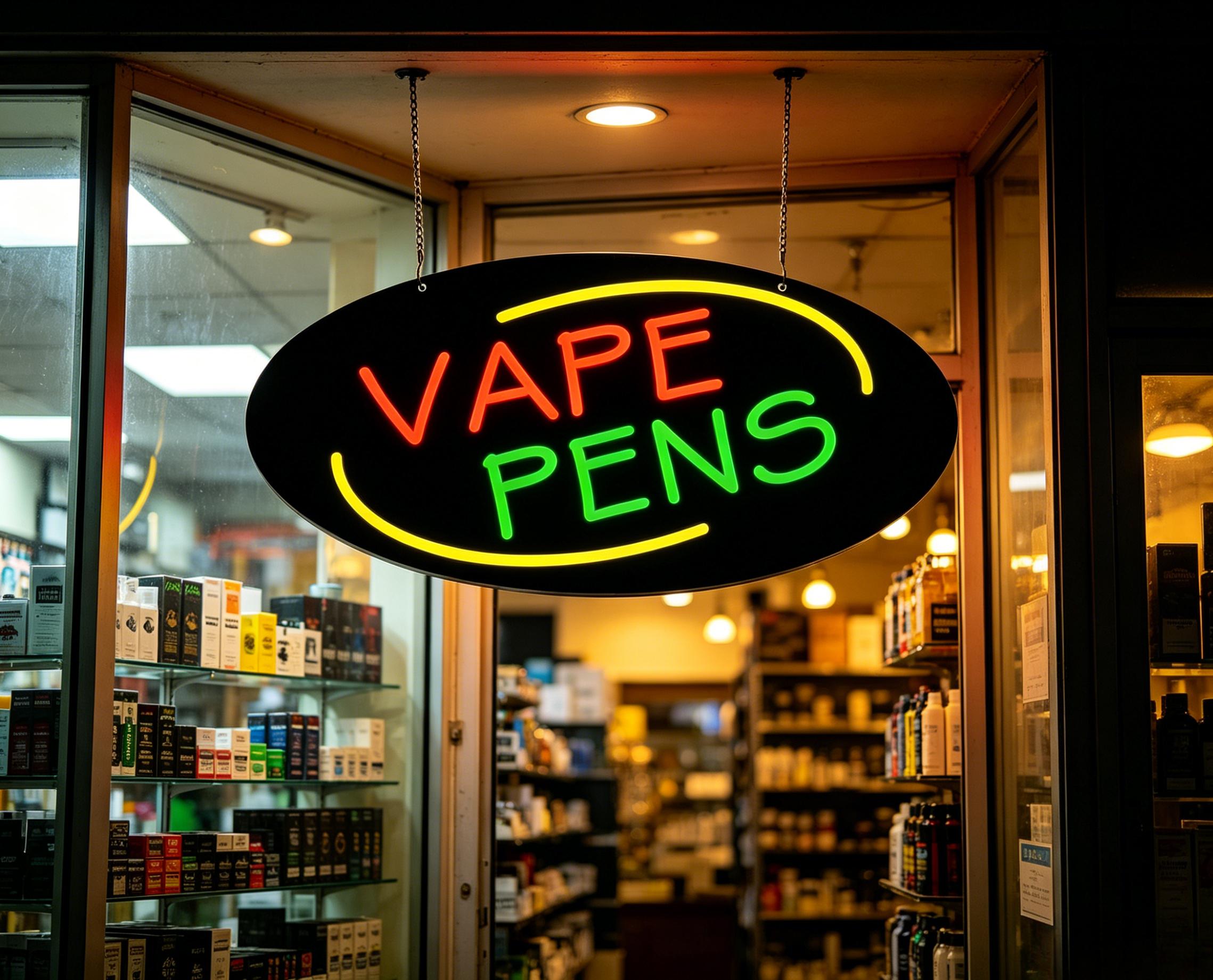لافتة نيون قابلة للتعتيم بإضاء - مراجعة Vaping Store وسعره