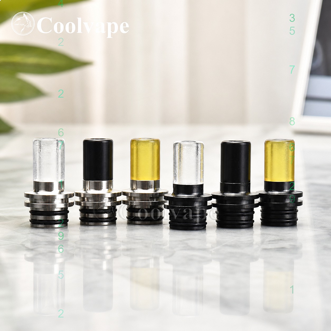 فوهة مقاومة للحرارة طراز 510 M - مراجعة Accessories For Vaping وسعره