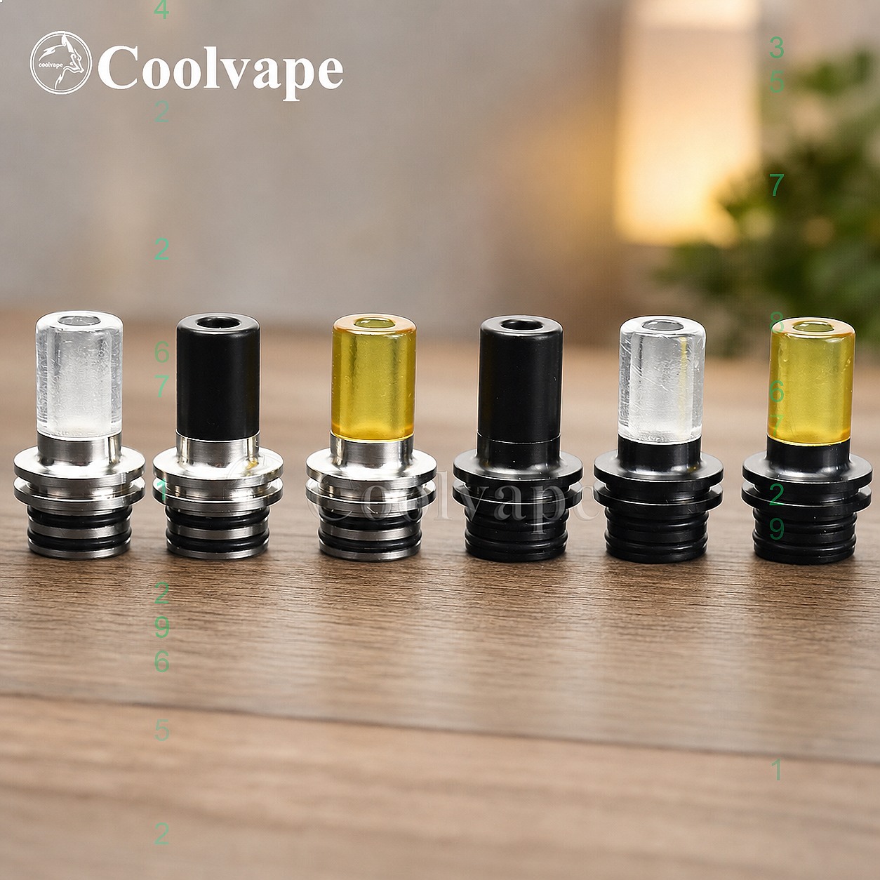 فوهة مقاومة للحرارة طراز 510 M - مراجعة Accessories For Vaping وسعره