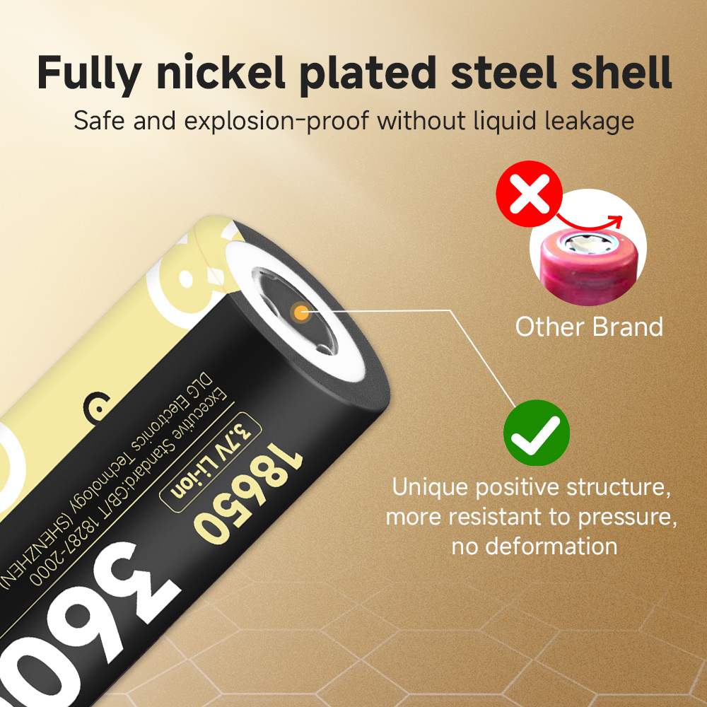 بطارية DLGpower الأصلية 18650  - مراجعة Vape Battery 18650 وسعره