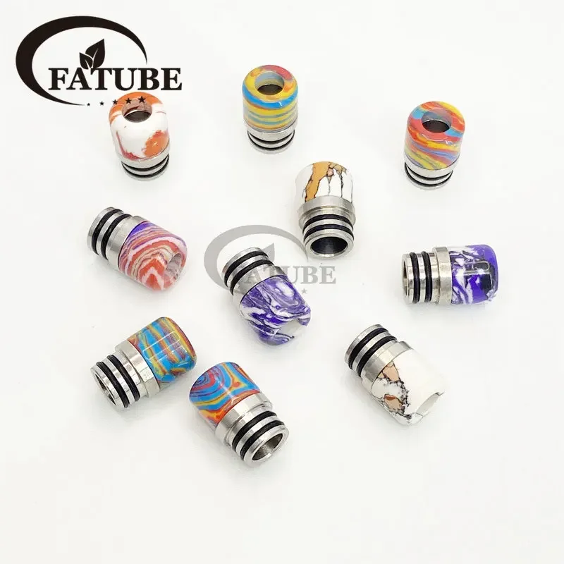 1 قطعة/10 قطعة 510 الفولاذ الم - مراجعة Drip Tip Resin وسعره