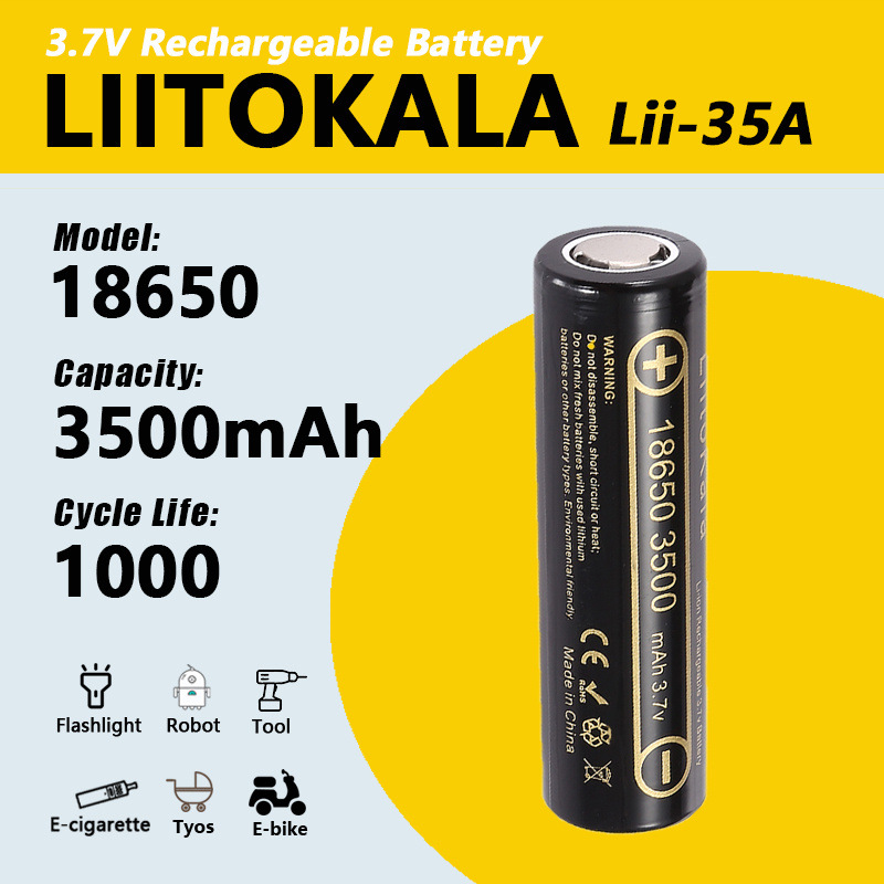 2-10 قطع بطارية ليثيوم أيون قا - مراجعة Vape Battery 18650 وسعره
