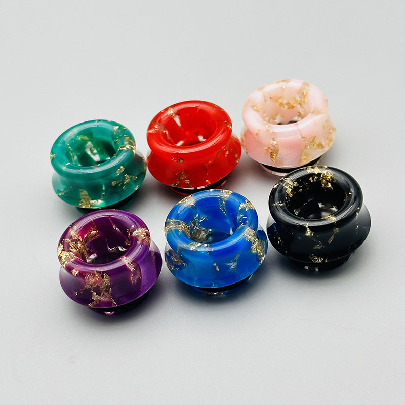 فوهة تقطير vape 810 بتصميم رأس - مراجعة Drip Tip Resin وسعره