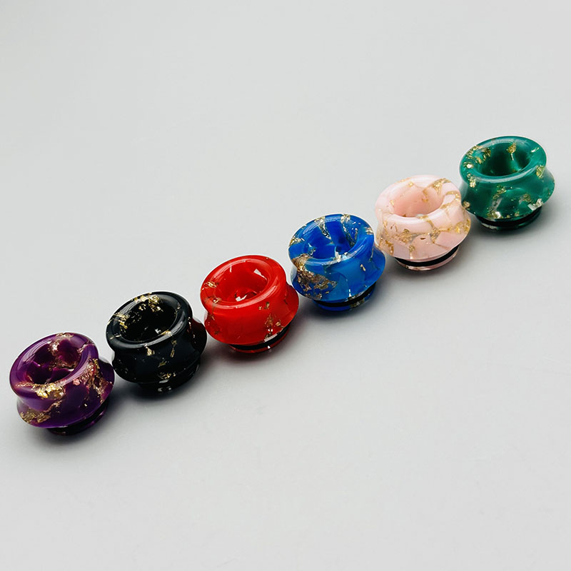 فوهة تقطير vape 810 بتصميم رأس - مراجعة Drip Tip Resin وسعره