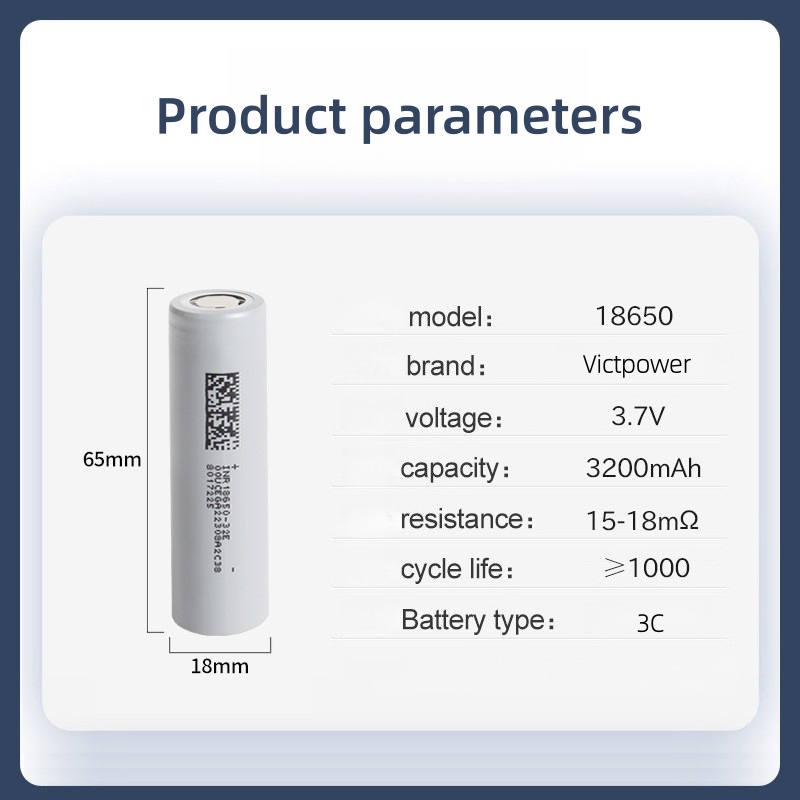 Victpower 10-Pack 3500mAh 1865 - مراجعة Vape Battery 18650 وسعره