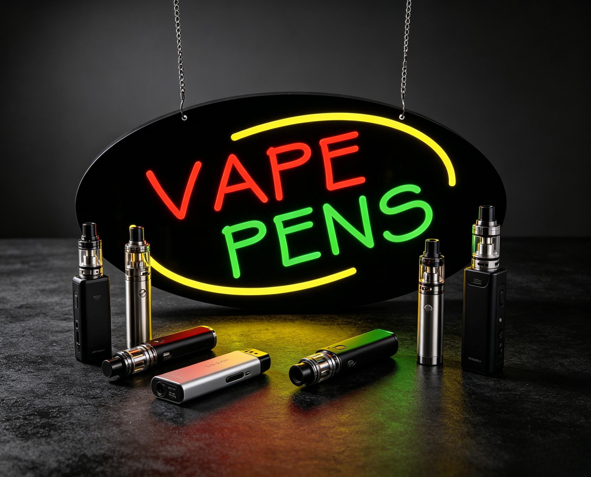 لافتة نيون لقلم السجائر الإلكت - مراجعة Vaping Store وسعره