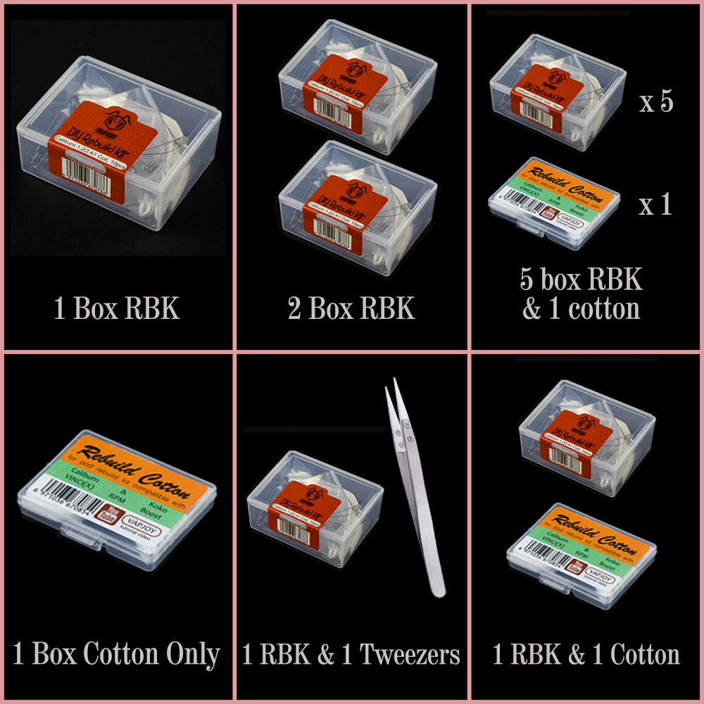 الأصلي VAPJOY لتقوم بها بنفسك  - مراجعة Vape Coil Replacement وسعره