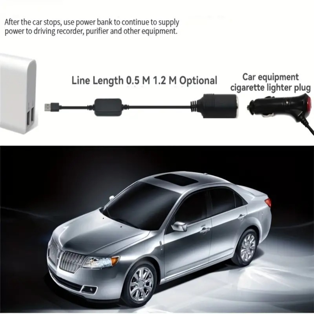 1 قطعة 5 فولت 2A USB إلى 12 فو - مراجعة Accessories Experts Vape وسعره