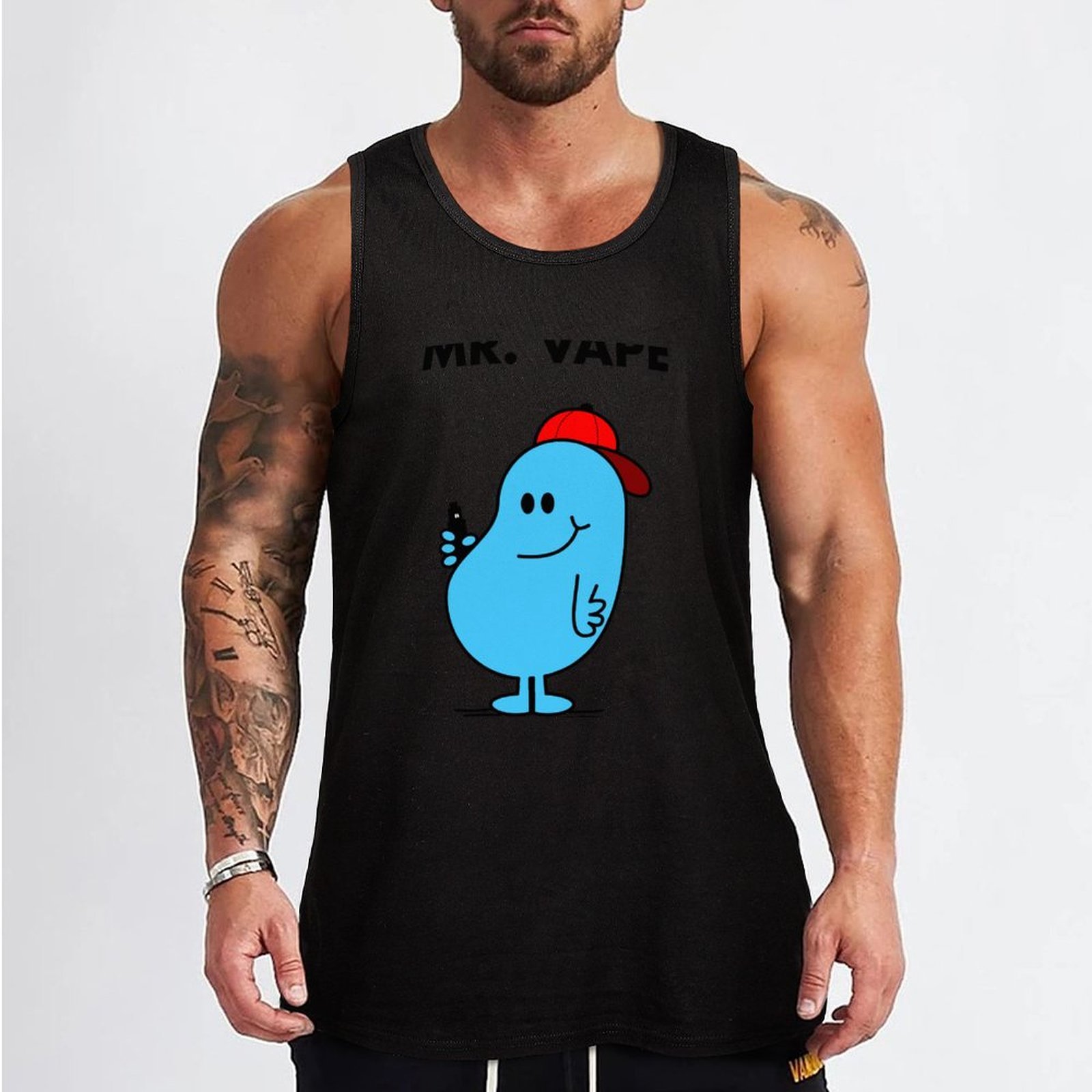 قميص Mr.Vape Tank Top الرياضي  - مراجعة Quick Vape وسعره