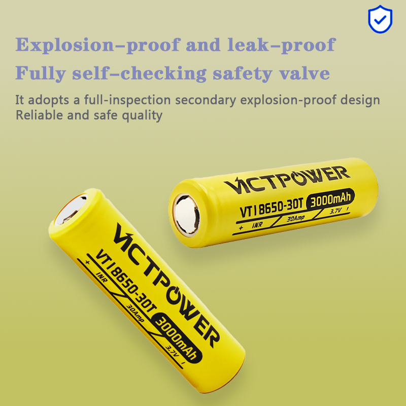30A استنزاف مستمر Vicpower 186 - مراجعة Vape Battery 18650 وسعره