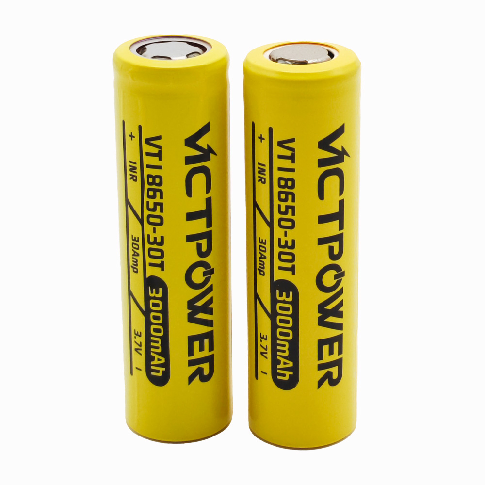 30A استنزاف مستمر Vicpower 186 - مراجعة Vape Battery 18650 وسعره