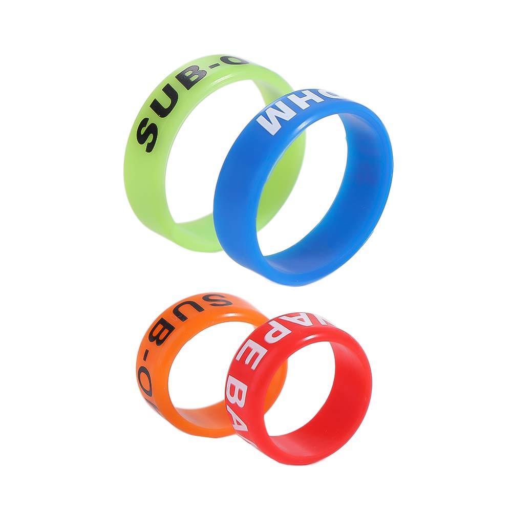 10 قطع من أغطية مقابض صنارات ا - مراجعة Vape Band Silicone وسعره
