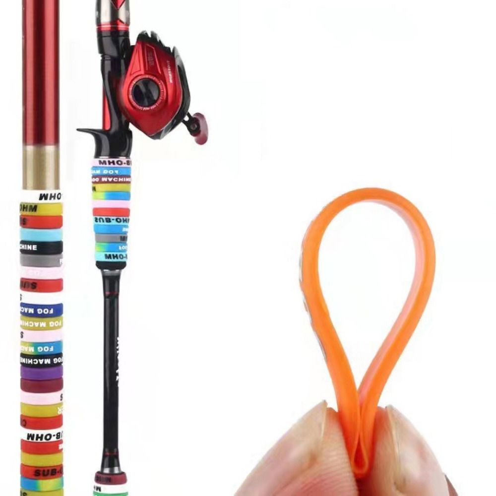 10 قطع من أغطية مقابض صنارات ا - مراجعة Vape Band Silicone وسعره