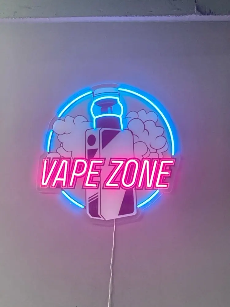 علامة نيون السجائر Vape، علامة - مراجعة Vaping Store وسعره