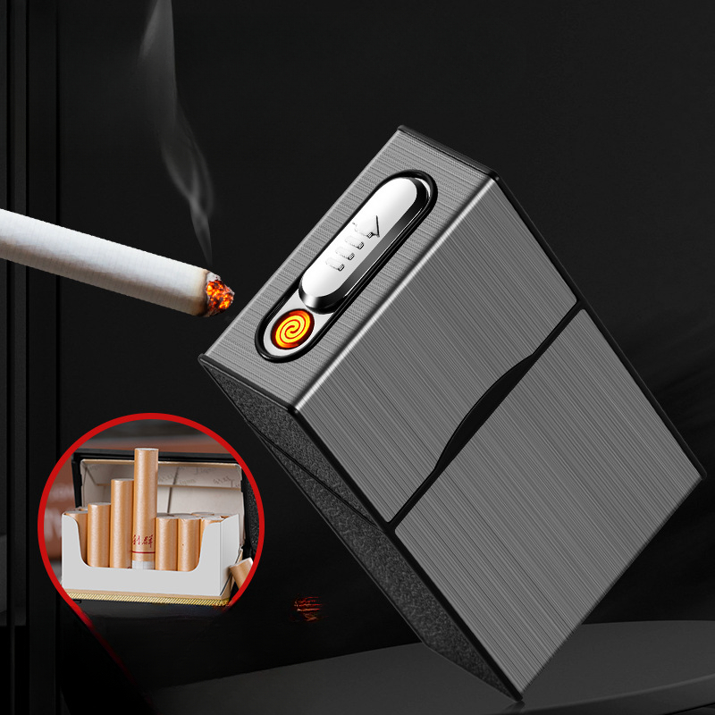 2 في 1 20 علبة السجائر ولاعة U - مراجعة Accessories Experts Vape وسعره