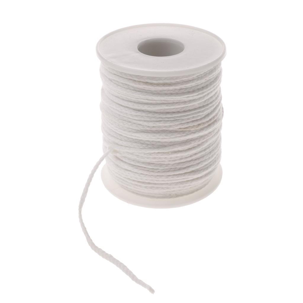 فتائل شمع عضوية سميكة من القطن - مراجعة Cotton Wick Organic وسعره
