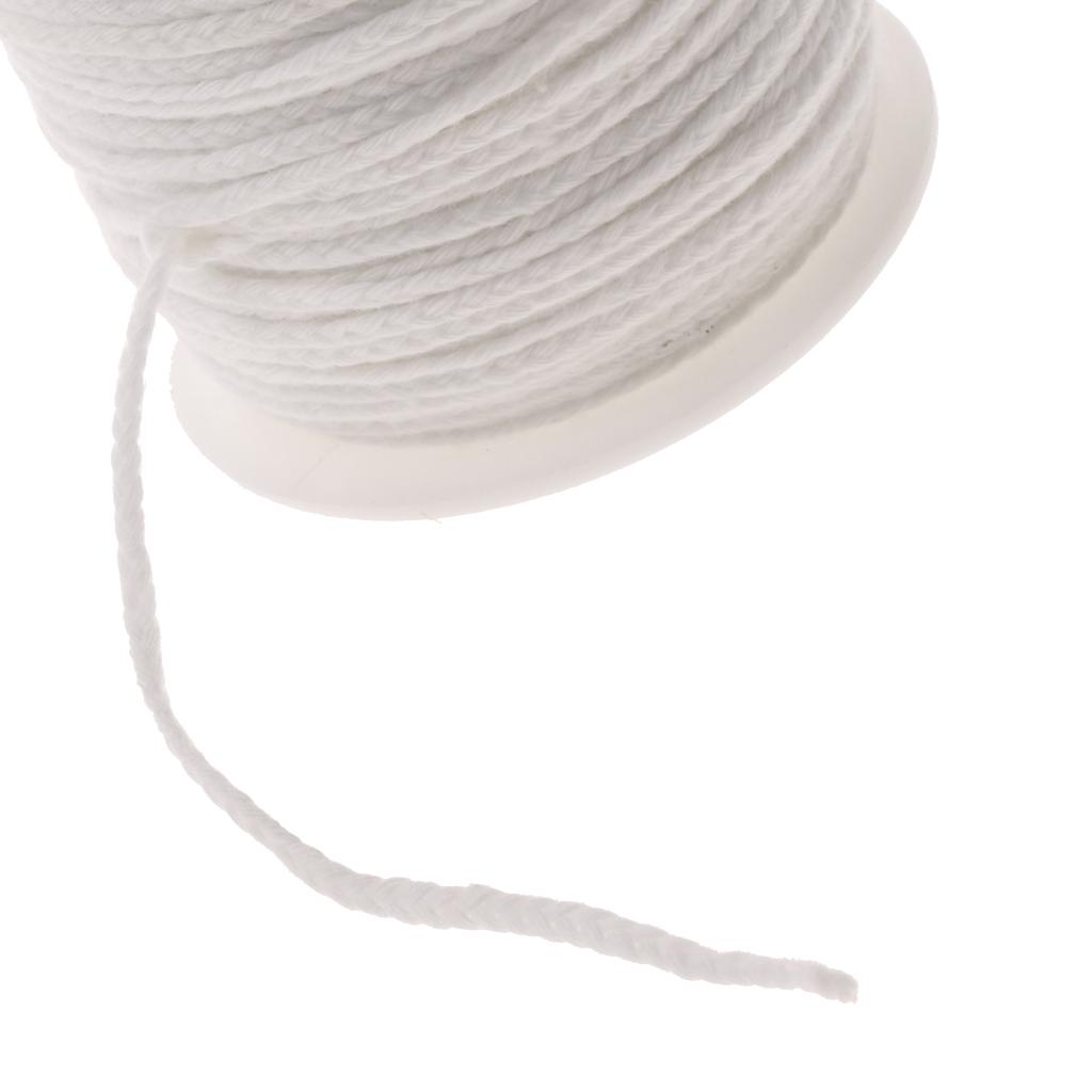 فتائل شمع عضوية سميكة من القطن - مراجعة Cotton Wick Organic وسعره