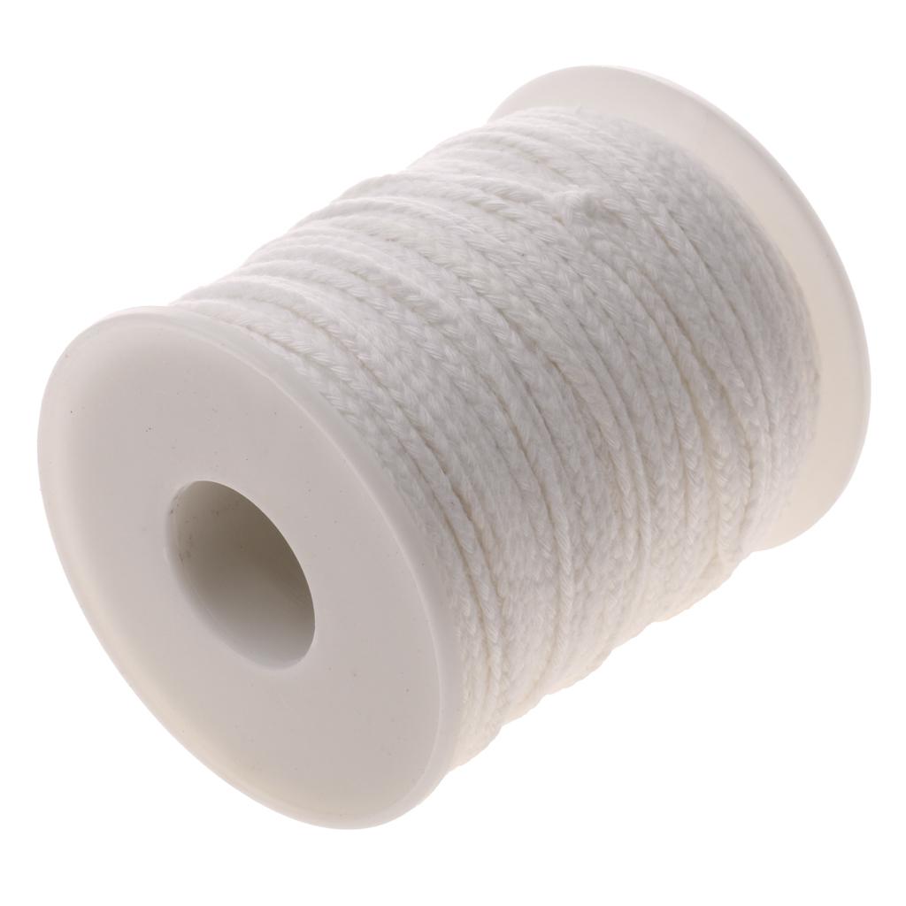 فتائل شمع عضوية سميكة من القطن - مراجعة Cotton Wick Organic وسعره