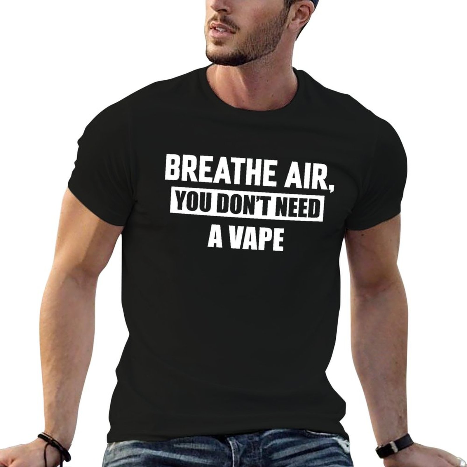 تي شيرت Breathe Air, You Don't - مراجعة Vaping Air وسعره