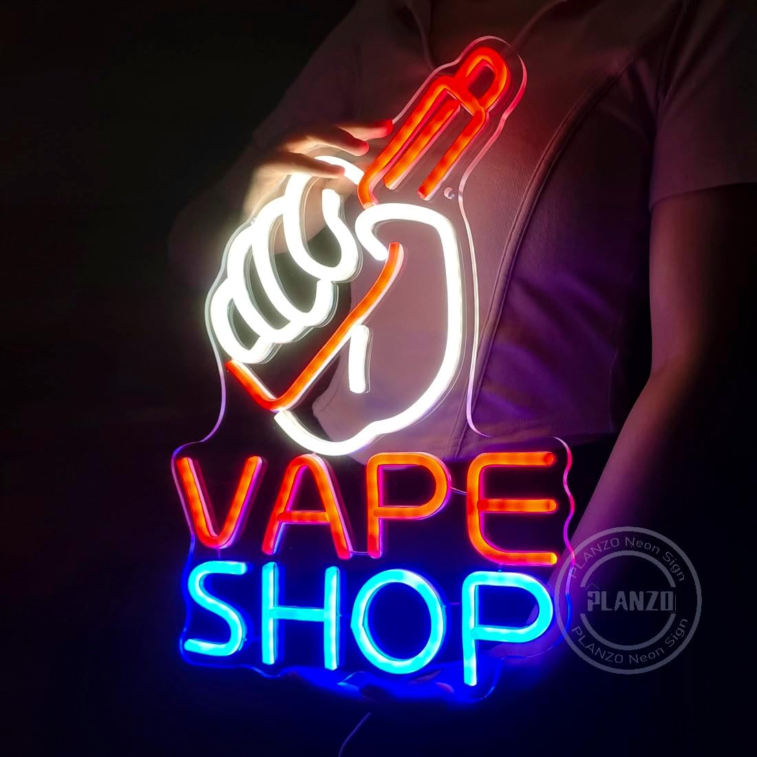 لافتة نيون لمتجر السجائر الإلك - مراجعة Vaping Store وسعره