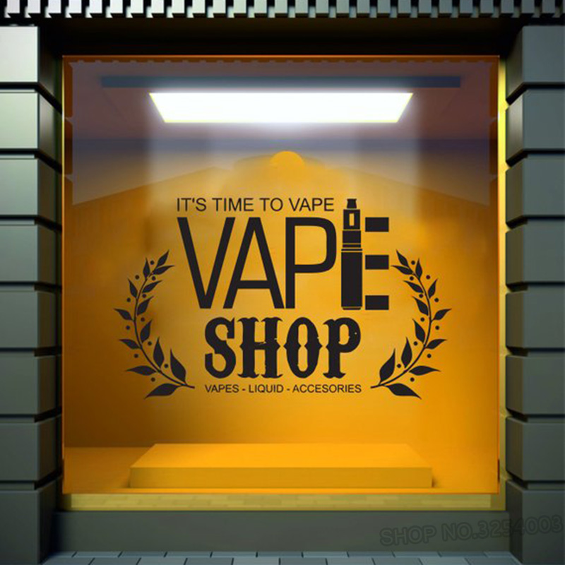 Vape متجر الكلمات جدار الشارات - مراجعة Vaping Store وسعره