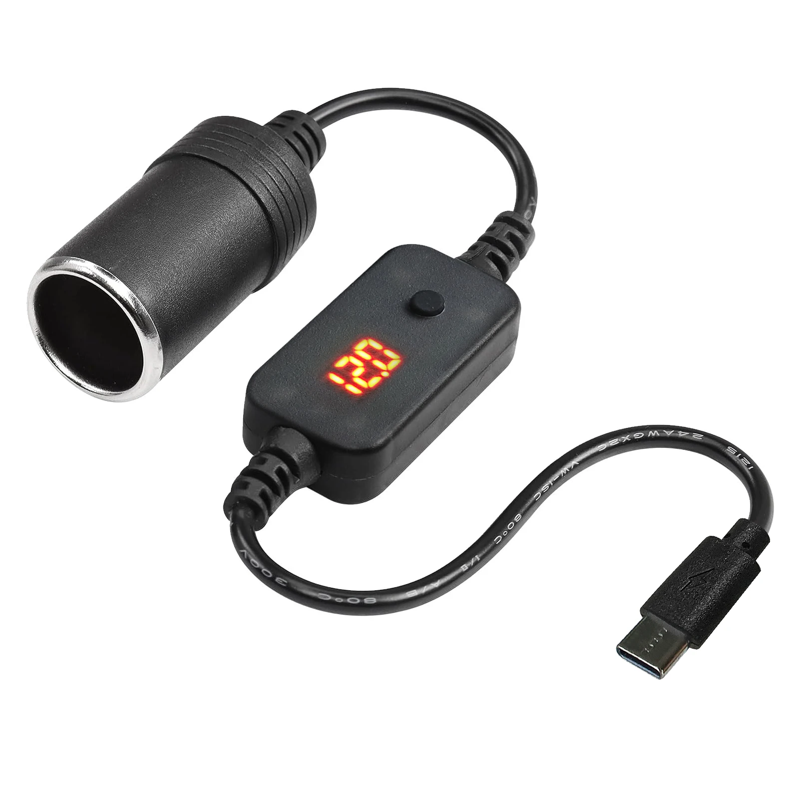 1 قطعة 5 فولت 2A USB إلى 12 فو - مراجعة Accessories Experts Vape وسعره