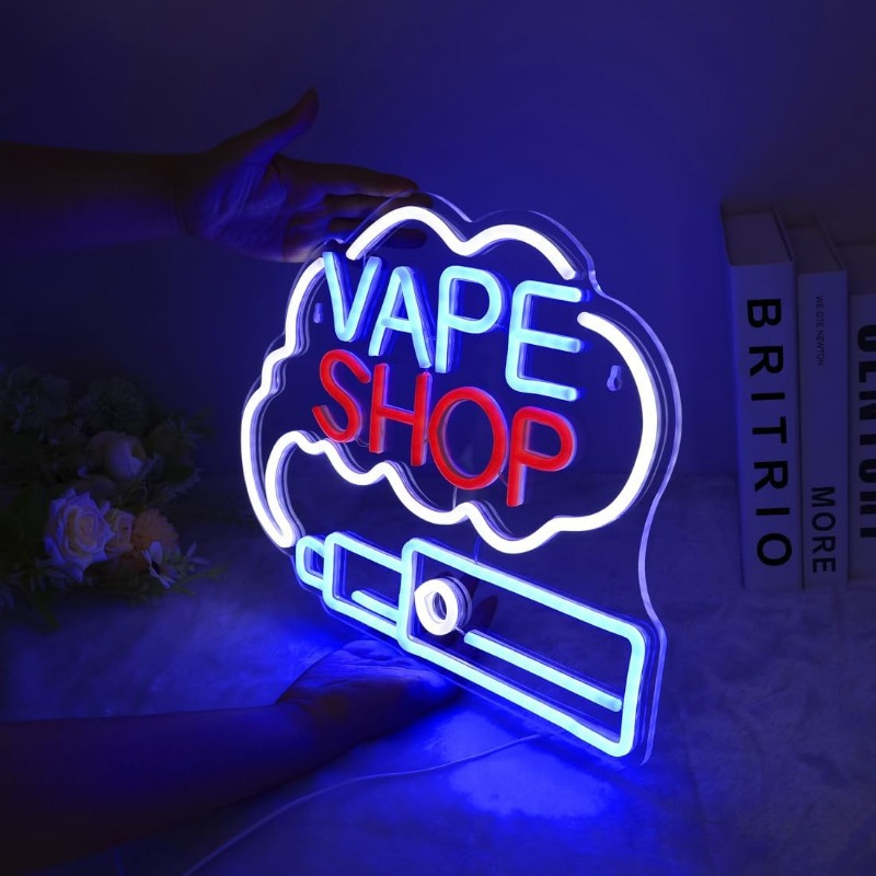 LED VAPE SHOP الدخان النيون تس - مراجعة Vaping Store وسعره