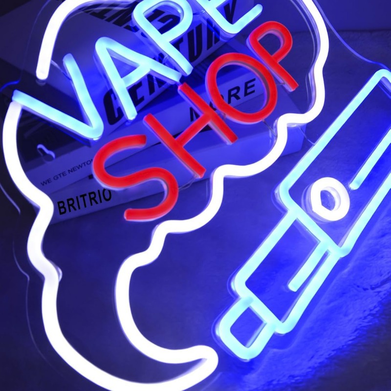 LED VAPE SHOP الدخان النيون تس - مراجعة Vaping Store وسعره