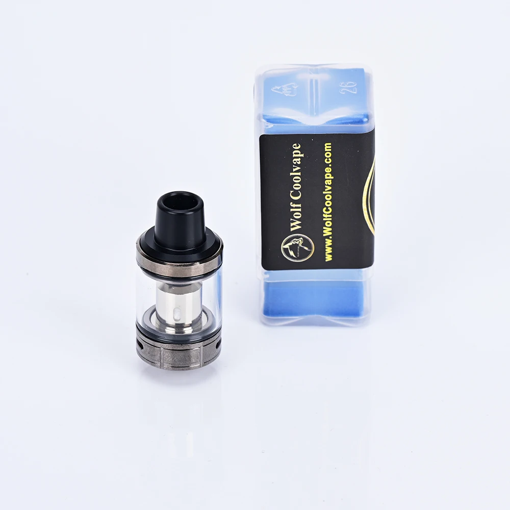 Wolfcoolvape Vape Tank RBA الب - مراجعة Vape Coil Replacement وسعره
